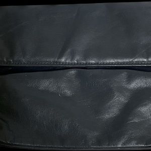 Antoinia Designs, Navy, Leather clutch